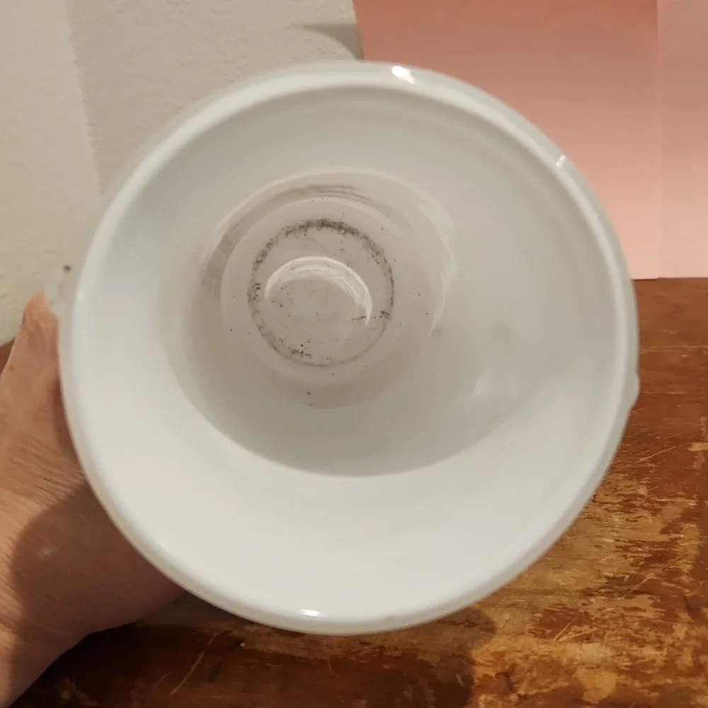 VINTAGE TARNOWIEC frosted vase Made in Poland